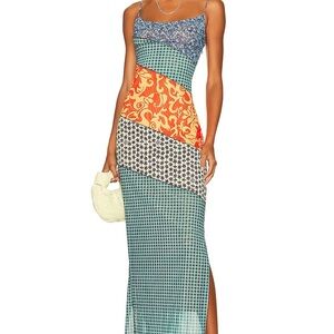 Miaou x Paloma Elsesser Thais  Maxi Dress